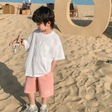 Спортивная летняя одежда, шорты, детские тонкие штаны для мальчиков