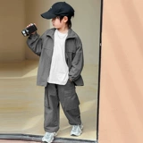 Летняя одежда, детский осенний демисезонный комплект для мальчиков