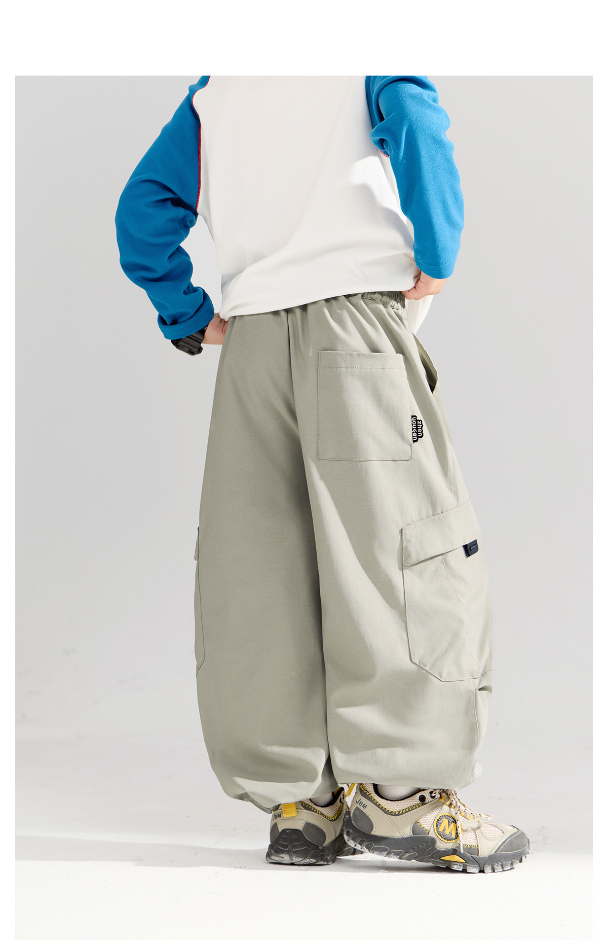 Zhen Youfan Boys' Pants Autumn New Style Children's Cargo Pants Spring and Autumn Big Boys' Long Pants Autumn Outdoor Hiking Pants — 47
