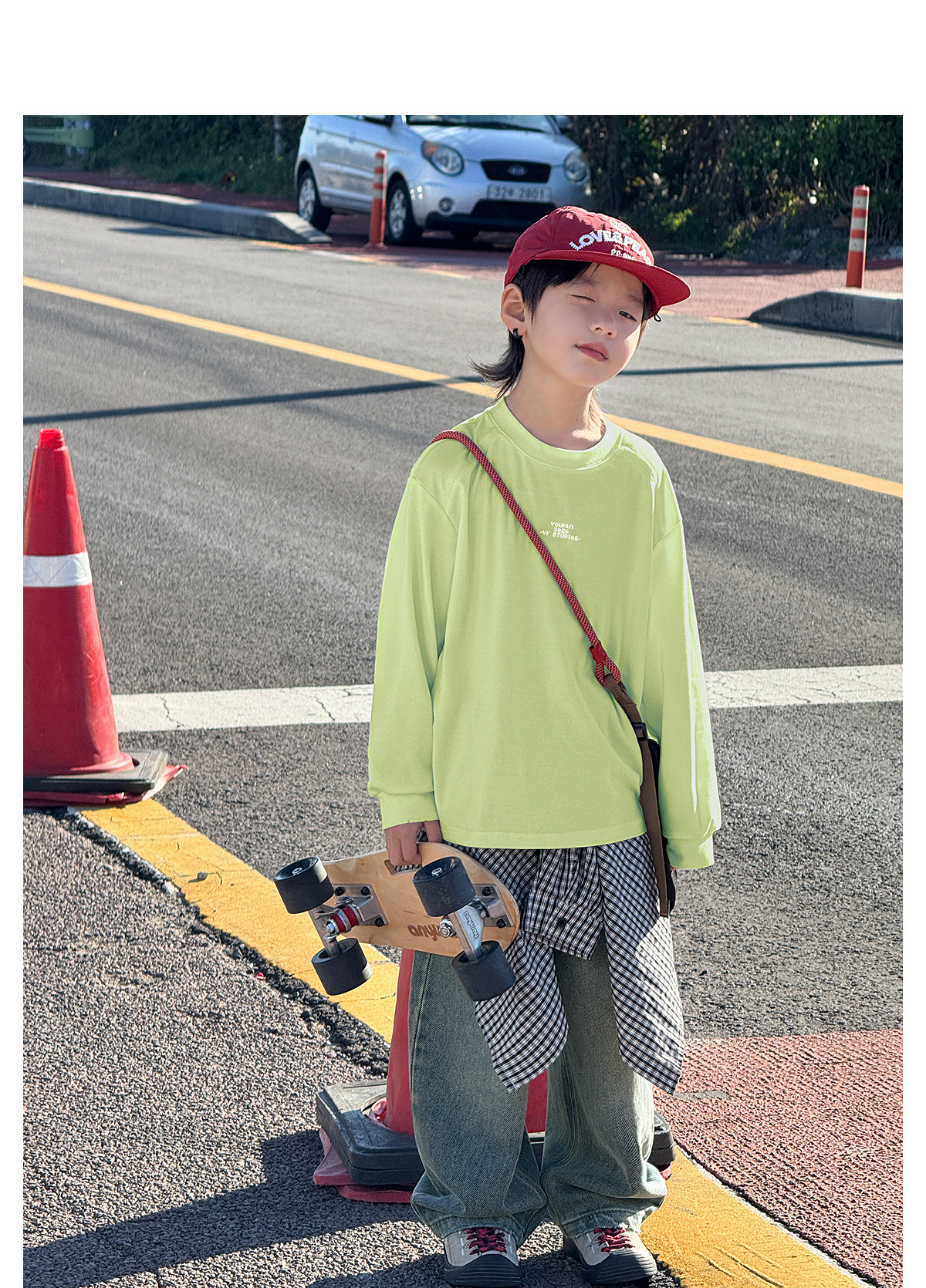 Boys' Sweatshirt Long-Sleeve T-Shirt White Base Shirt Early Autumn 2026 New Style for Older Children Boys' Top Clothing Outfit — 56