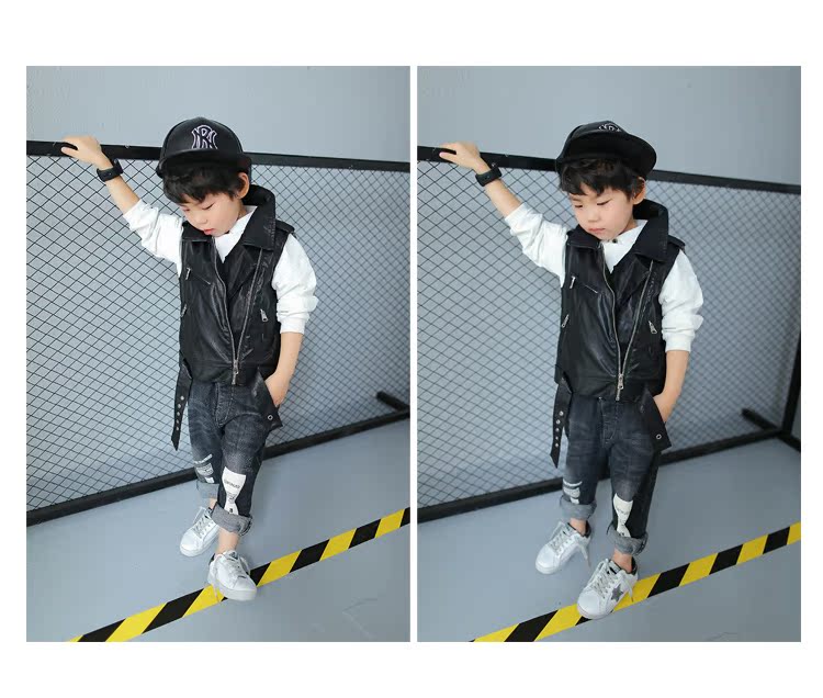 Gilet garcon en cuir - Ref 2067267 Image 16