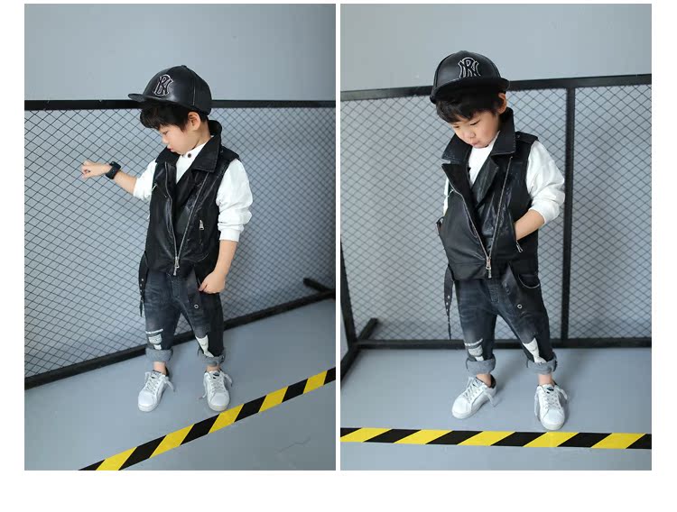 Gilet garcon en cuir - Ref 2067267 Image 21