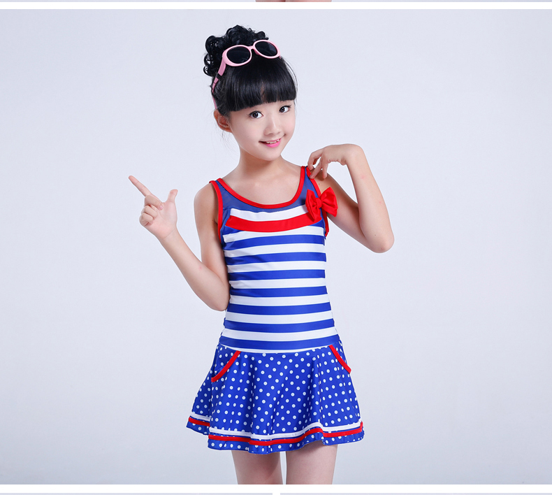 Đồ bơi trẻ em gái cô gái trẻ lớn võ sĩ dính liền học sinh XL bảo thủ 8-10-12-15 tuổi Đồ bơi đồ bơi trẻ em nữ 12 tuổi