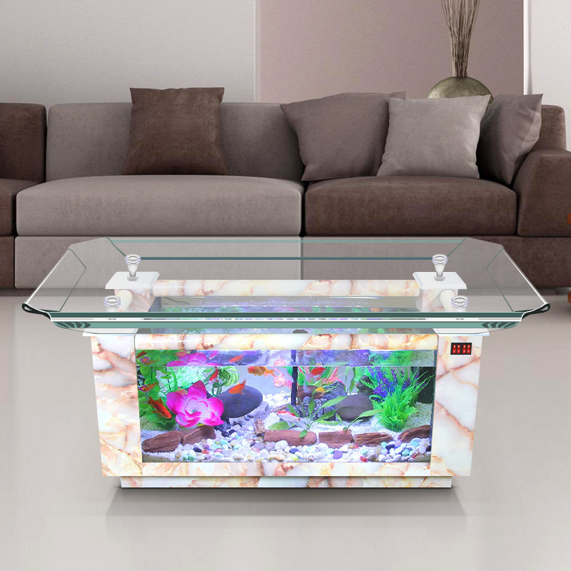 Opel coffee table fish tank aquarium ecological living room home office