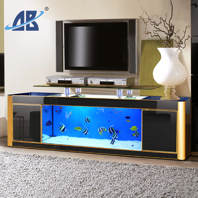 440 Tv Unit Design With Aquarium Gratis Terbaik