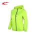 Psyche Bà thể thao trench coat mùa thu màu rắn không thấm nước quần áo ngoài trời chạy mũ trùm đầu áo gió nữ Áo gió thể thao