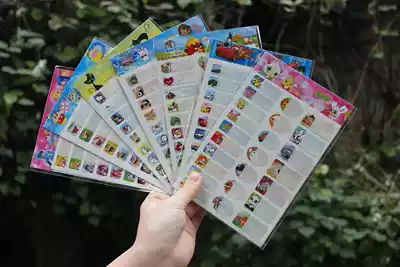 Waterproof name stickers handwritten label stickers handwritten name stickers office stationery New wear-resistant name stickers