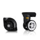 ຂາຍຮ້ອນ W036# Trolley suitcase suitcase universal wheel wheel accessories travel luggage casters leather suitcase wheel repair