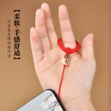 手工编织古风指环扣手机挂绳短款u盘挂链车钥匙挂件男女款挂饰多功能福字中国风国潮挂件指环圈创意个性可爱