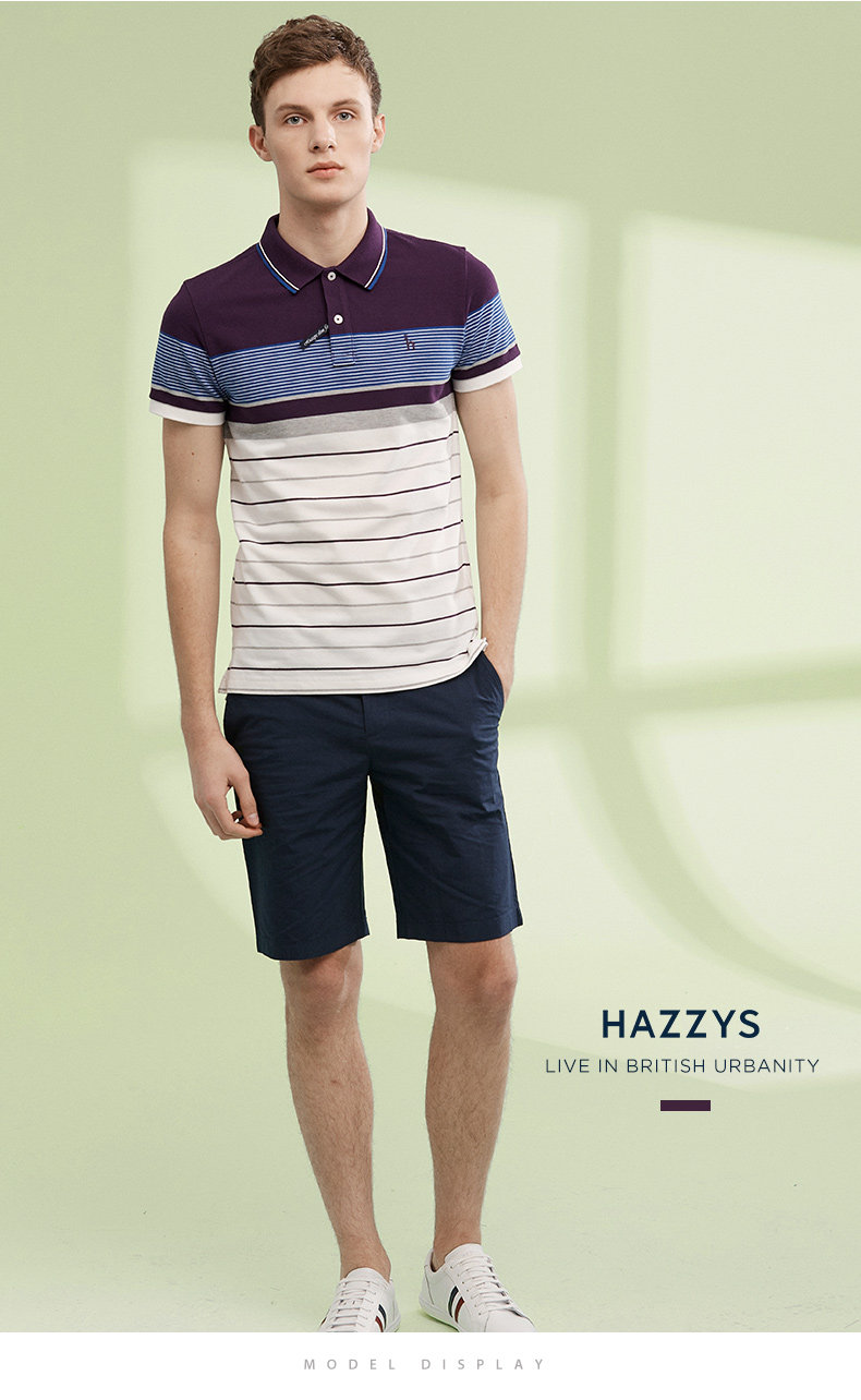 LG时装旗下中高端品牌 Hazzys 哈吉斯 男商务休闲Polo衫 图4