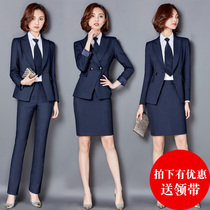 Professional wear womens suit fashion temperament new tooling suit business formal suit suit vest uniform overalls autumn
