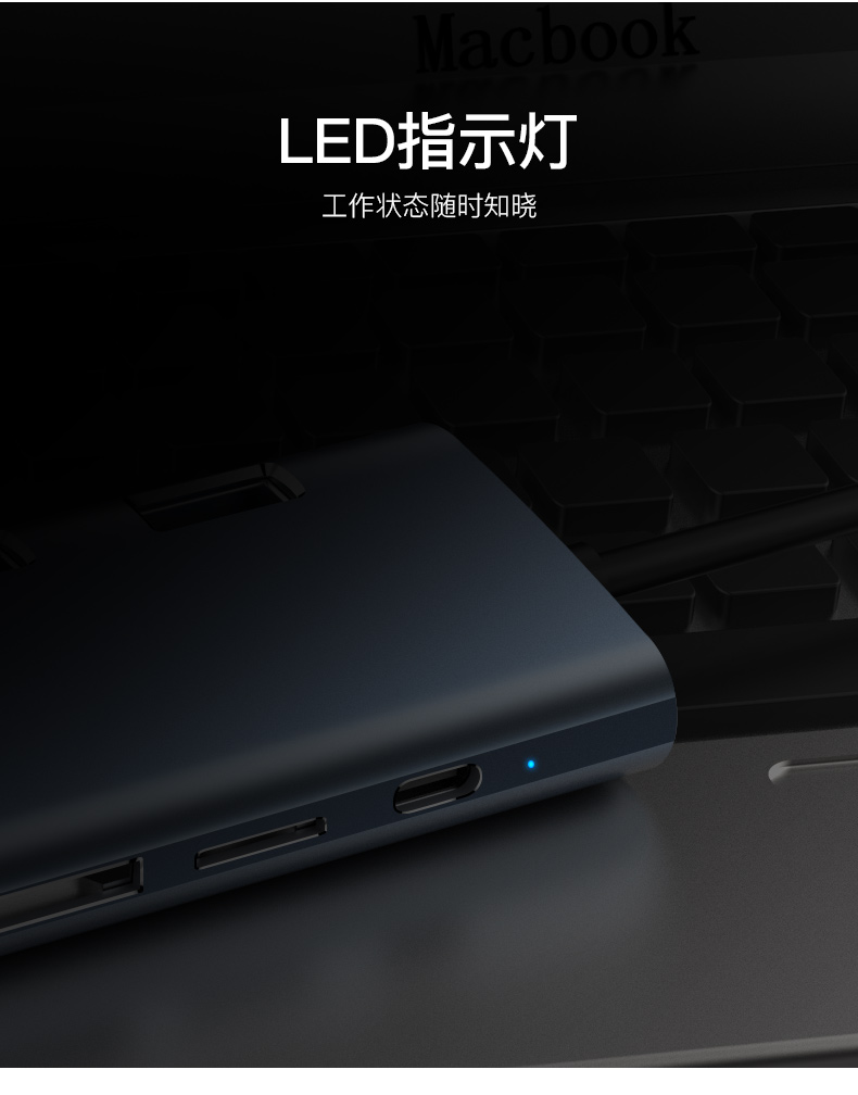 Type-C docking station để mở rộng Huawei của Apple MacBookPro chuyển đổi usb để phụ kiện HUB cho kê điện thoại di động Mate10 3 P20 Lightning HDMI phụ kiện máy tính xách tay - USB Aaccessories quạt pin mini