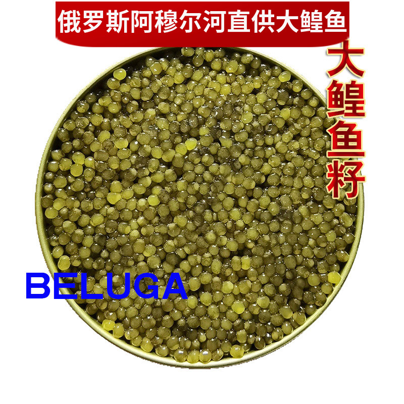 15 years old Dashi sturgeon caviar ready-to-eat fresh 100g large squid roe sauce BELUGA exported to Europe and the United States SF