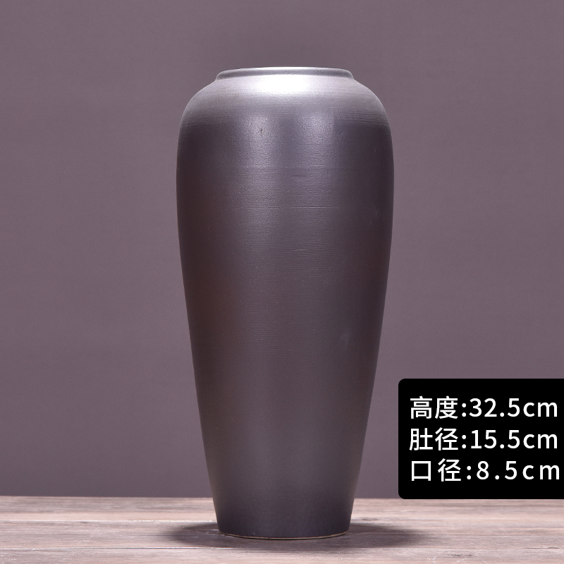 Jingdezhen ceramic POTS restoring ancient ways clearance rule coarse pottery dry flower arranging flowers water raise floret bottle flowerpot furnishing articles sitting room