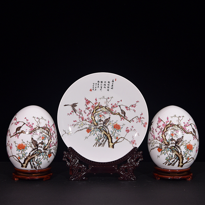 Jingdezhen ceramics wine accessories modern home sitting room place vase crafts table decoration