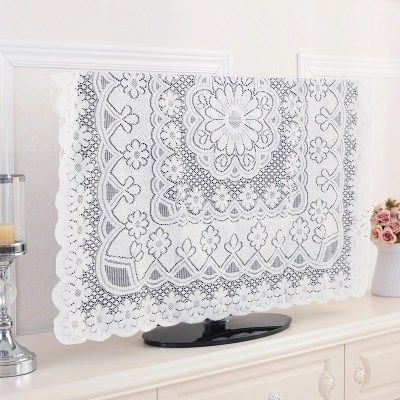 Cover TV white cover cover blue cover hood hood inch TV TV 55 dust cover color pastoral