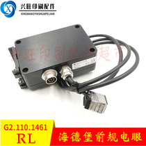 Suitable for Heidelberg SM102CD102 front electric eye G2 110 1461 02 amplifier RL12 2-year warranty