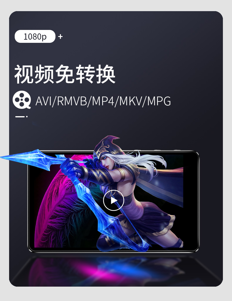 Newman A2 toàn màn hình MP4 nhạc lossless Máy nghe nhạc MP3 màn hình cảm ứng P5 ghi âm từ điển Anh-Trung đọc giọng nói - Trình phát TV thông minh 