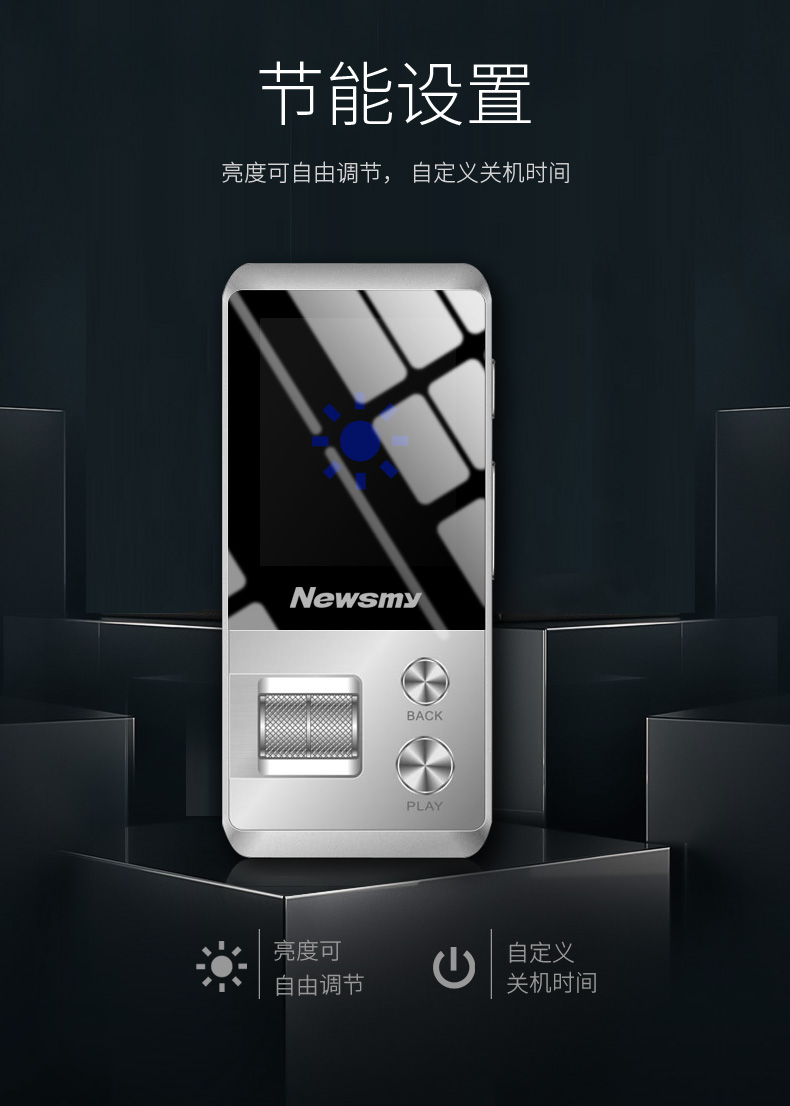 máy craven Newman A69 nhạc lossless Máy nghe nhạc MP3 Loa 3D phát hành ngoài HD MP4 Bút ghi âm Sách điện tử - Máy nghe nhạc mp3