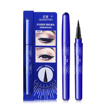 Euromont Blue Blazing Hot Black Eyed Line Liquid Pen Waterproof Perspiration Without Fainting Hard Head Cyclone Pen Style No Decolonizing