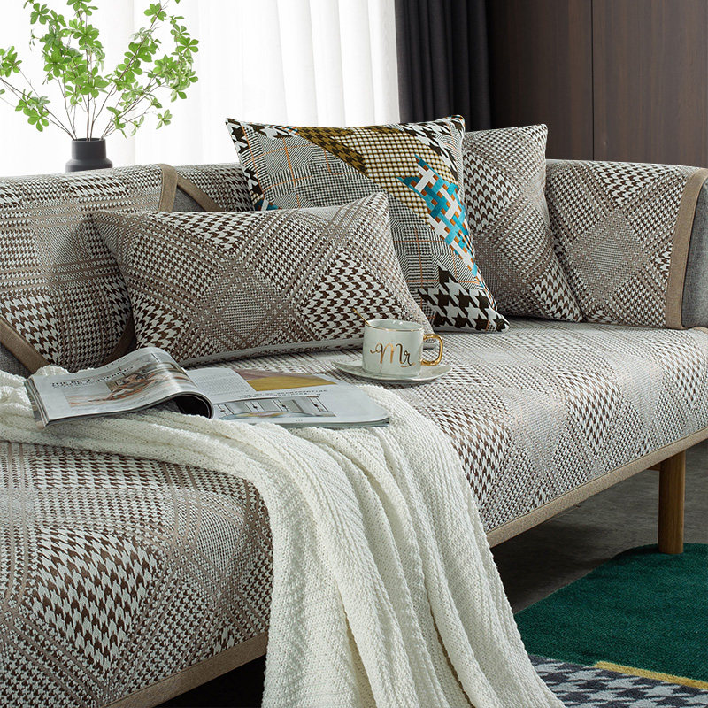 Thousands Birds G Sofa Cushion SnowNeil All Season Universal Minima Modern Non-slip Curry Solid Wood Sofa Cover Clog