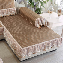 Summer ice silk sofa cushion cushion cushion non-slip simple modern living room summer style all-inclusive sofa cover