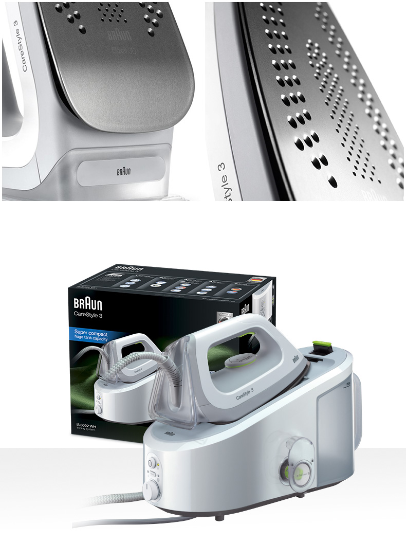 bàn ủi khô philips gc160 Braun Electric Brazing Iron IS3022 Máy treo hơi thông minh Áp lực gia dụng Sắt cầm tay - Điện sắt bàn ủi hơi nước sokany