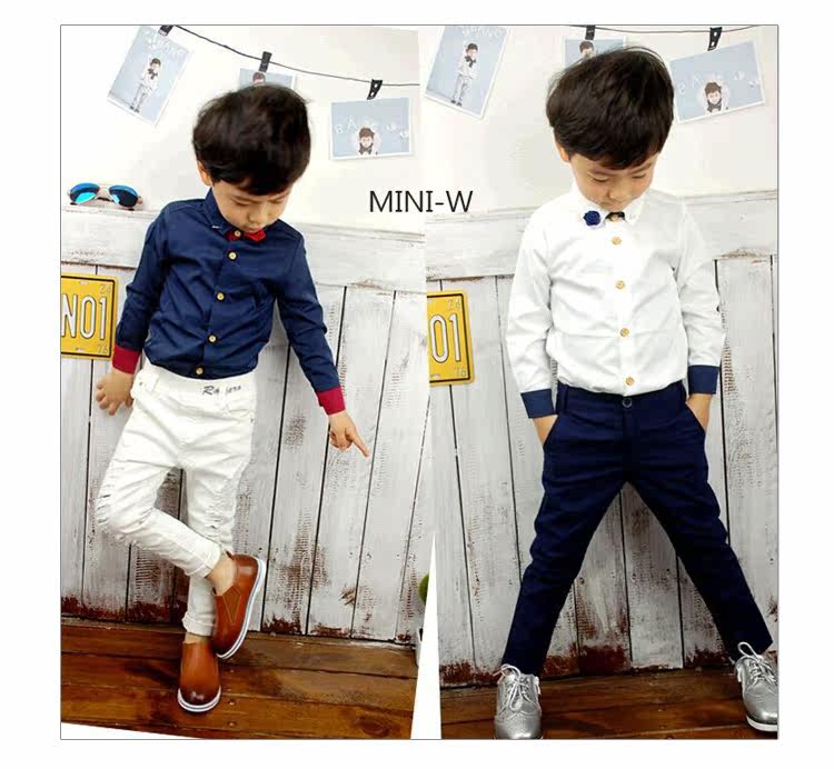 Chemise garcon à manche longue - Ref 2076261 Image 25