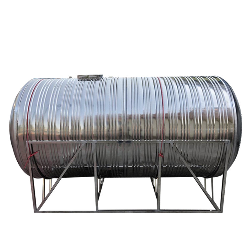 304 stainless steel water tower water tank insulated large capacity vertical horizontal food grade water storage tank Domestic