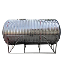 304 stainless steel water tower water tank insulated large capacity vertical horizontal food grade water storage tank Domestic