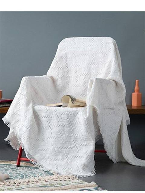 Bohemian Blanket Nordic ins White Sofa Throw Multi-Purpose Cotton Thread Blanket Full Cover Sofa Cover for Three-Seater