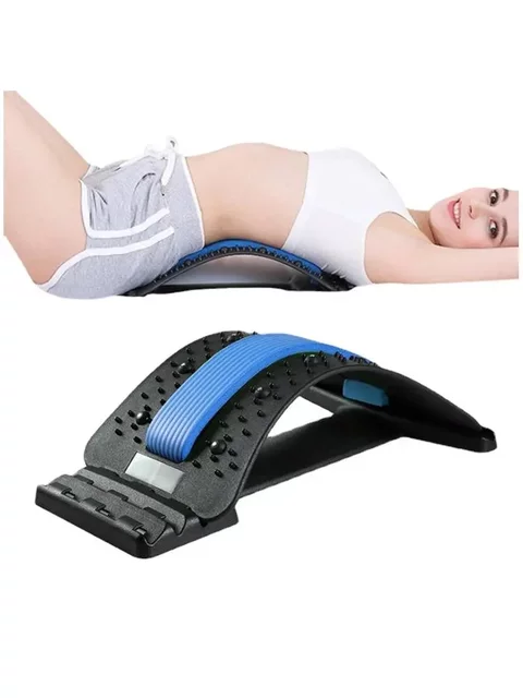 Lumbar reliever, waist and lumbar stretcher, spinal correction exercise, back stretching artifact, hunchback training equipment
