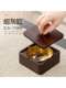 Solid Wood Ashtray with a High-End Feel, Anti-Fly Ash, Suitable for Commercial Use, Office, Home, Living Room, Hotel, Chinese Style with Lid and Magnetic Suction