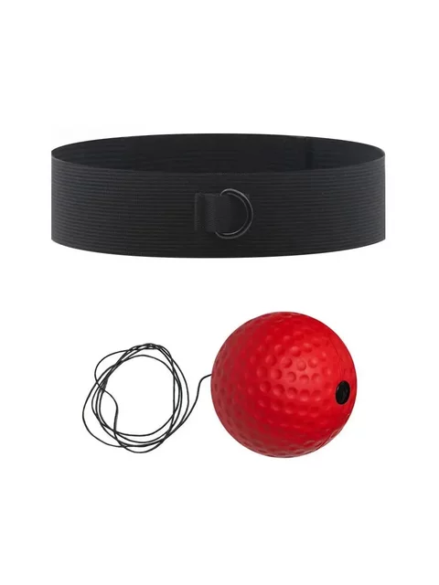 Boxing Reaction Ball, Boxing Speed Ball, Stress Relief, Dodge Training Equipment, Home Boxing Head-Mounted Reaction Target