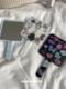 Retro ins Style Girly Cute Cartoon Animal Pocket Mirror Student Portable High-Value Handheld Makeup Mirror
