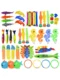 Children's Water Toys, Students' Underwater Breath-Holding Training Equipment, Diving Stick, Seaweed Ring, Swimming Pool Teaching Aids