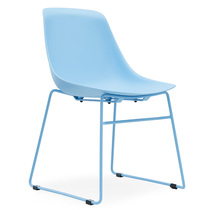 Conference Chair Reception Chair Visitor Leisure Chair Solid Sled Foot Brightening Type Space Versatile Chair Color PP GF Back