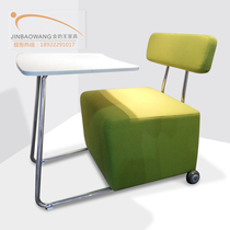 Training Chair Human Engineering Chair Creative Leisure Sofa Large WordPad Combination Learning Integrated Table and Chair
