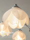 2026 New Model Living Room Chandelier, American Retro Romantic French-Style Ambiance, Artistic Petal-Shaped Main Hall Light