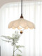 French Retro Restaurant Chandelier Retractable Bar Counter Bedroom Study Balcony Tea Table Living Room Cream Style Fabric Chandelier