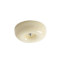 French-Style Vintage Bedroom Pudding Ceiling Lamp, Cream-Style Balcony Foyer Hallway Study Antique Glass Lamp
