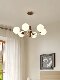 French-Style Mid-Century Living Room Chandelier, Bauhaus Hall, American-Style Retro Dining Room Lighting, Designer Master Bedroom Magic Bean Lamp