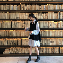 Maternity clothes spring and summer fashion suit shirt skirt dress vest suit tide mother western style cover pregnancy belly womens trend