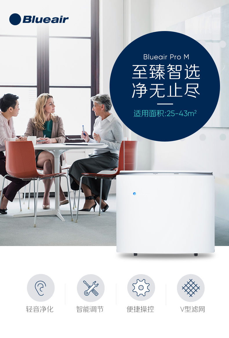 may loc khong khi lg Máy lọc không khí thông minh Blueair / Muyal Pro M Làm mờ hiệu quả 甲醛 Formaldehyd PM2.5 máy lọc khí xiaomi