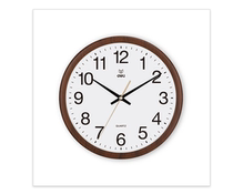 The right-hand 8843 wood grain hanging clock (14 inches) (only)