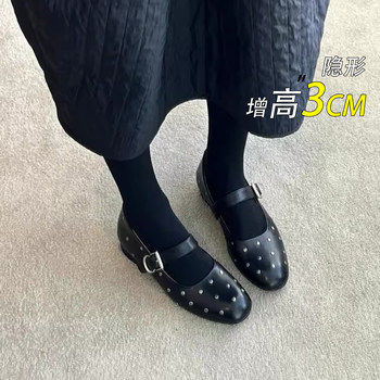 French ballet style round toe single shoes for women mary jane shoes French ballet style round toe single shoes for women mary jane shoes