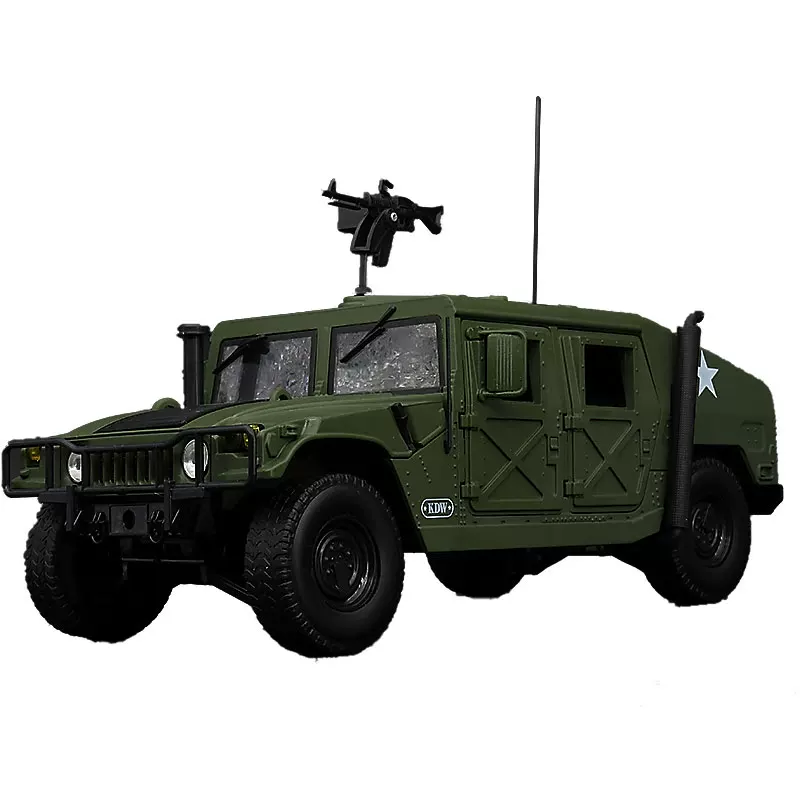 Игрушечный военный автомобиль Caddywick из сплава, тактический джип/хаммер, 20×8×6 см