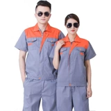 Летний комбинезон подходит для мужчин и женщин, износостойкая униформа для работы, короткий рукав