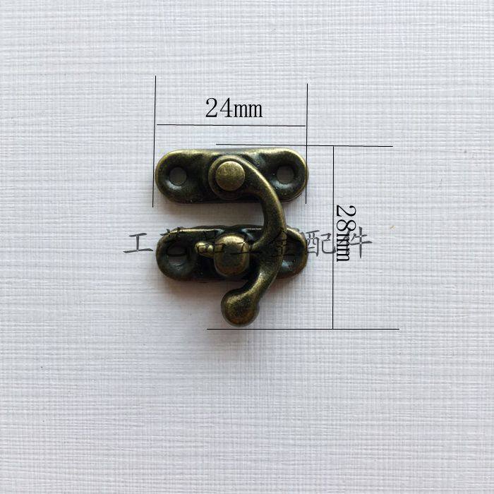 Gift box small lock buckle explosive calf corner hook packaging box Closed hook hook jewelry box buckle hot selling products