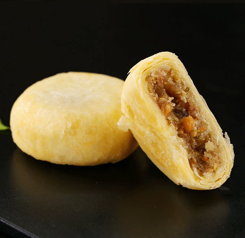 河南陶老大清真千层牛肉酥月饼传统散装零食中秋节礼品团购批发60g*1插图15